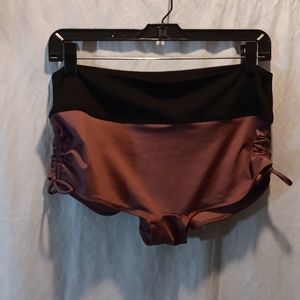 Pink Sport Athletic Shorts Boy Cut